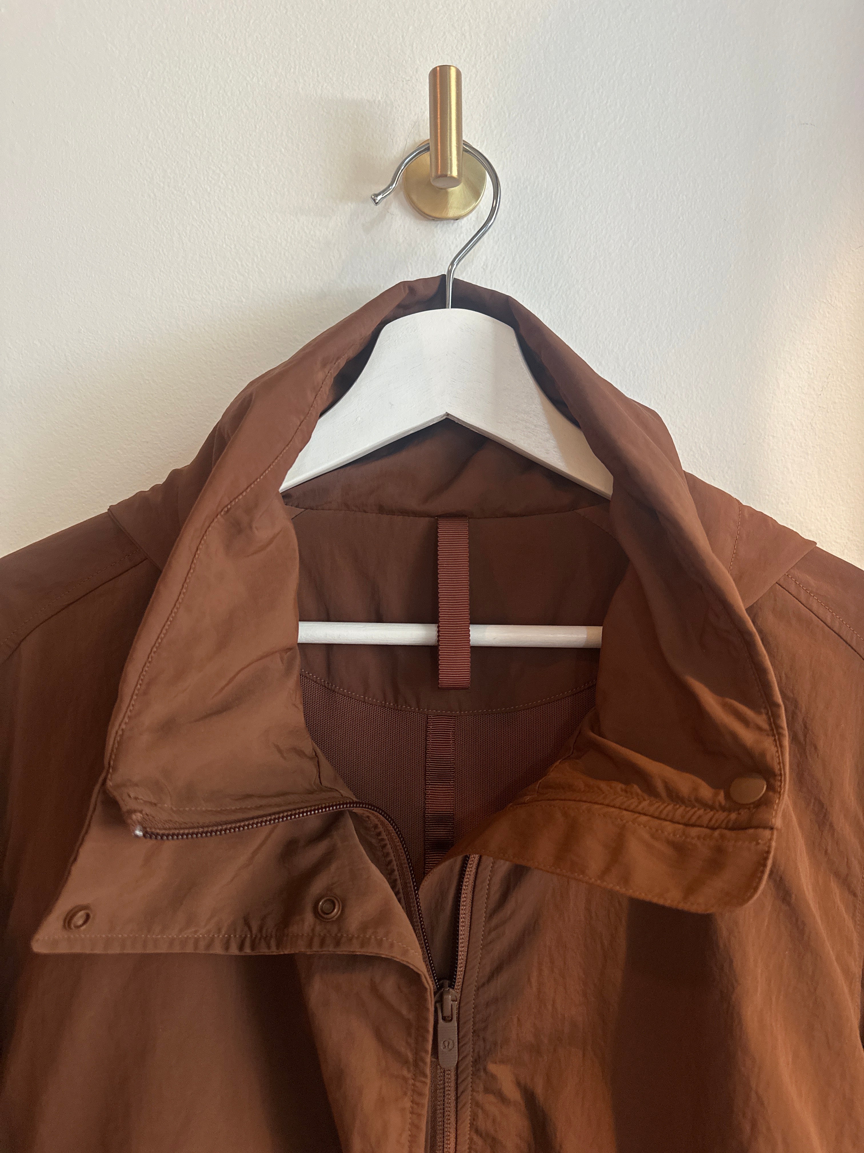 LULULEMON Tech Bomber Jacket | Cinnamon Brown | Size 12