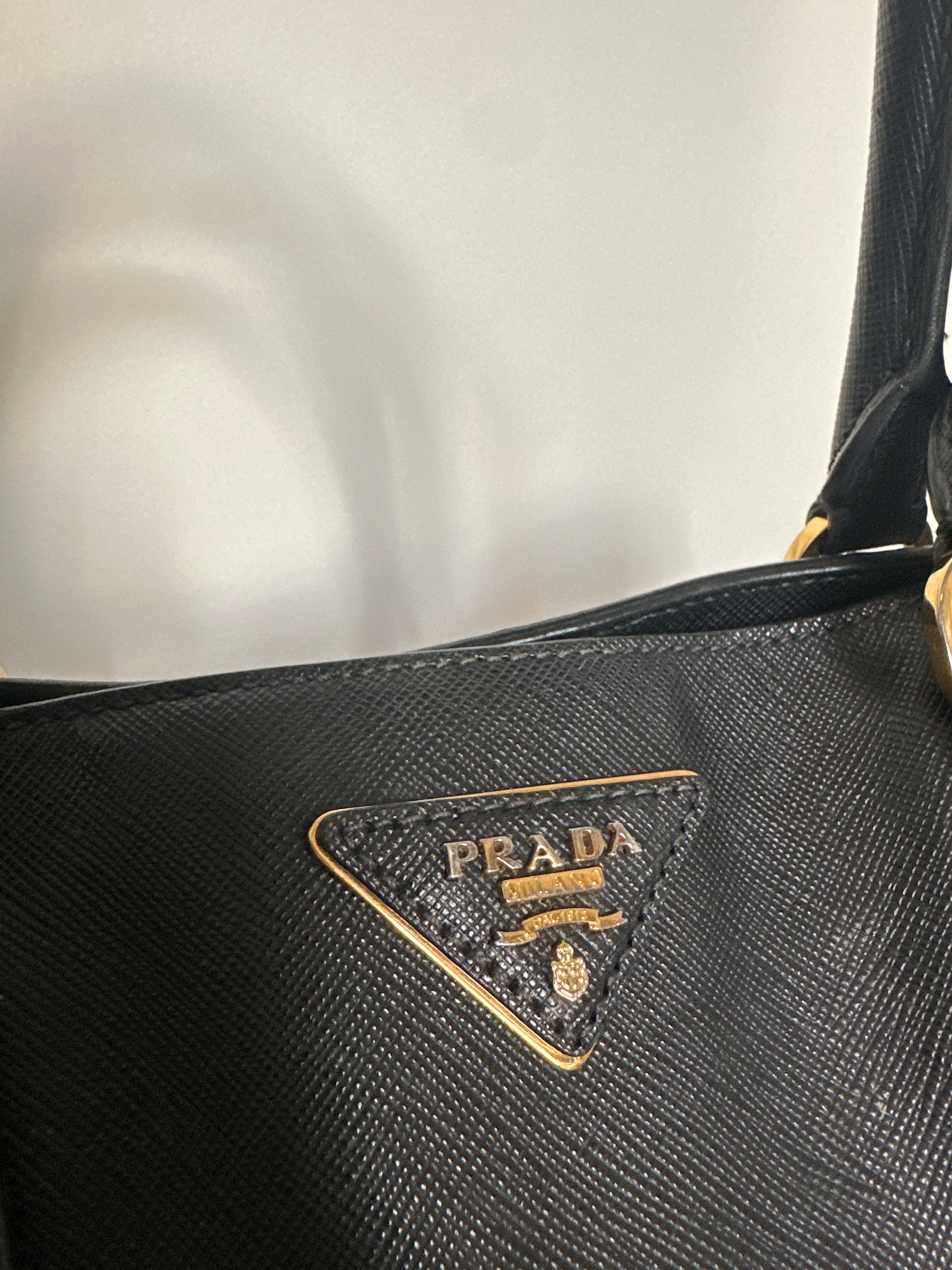 Prada Saffiano Leather Medium Tote Bag
