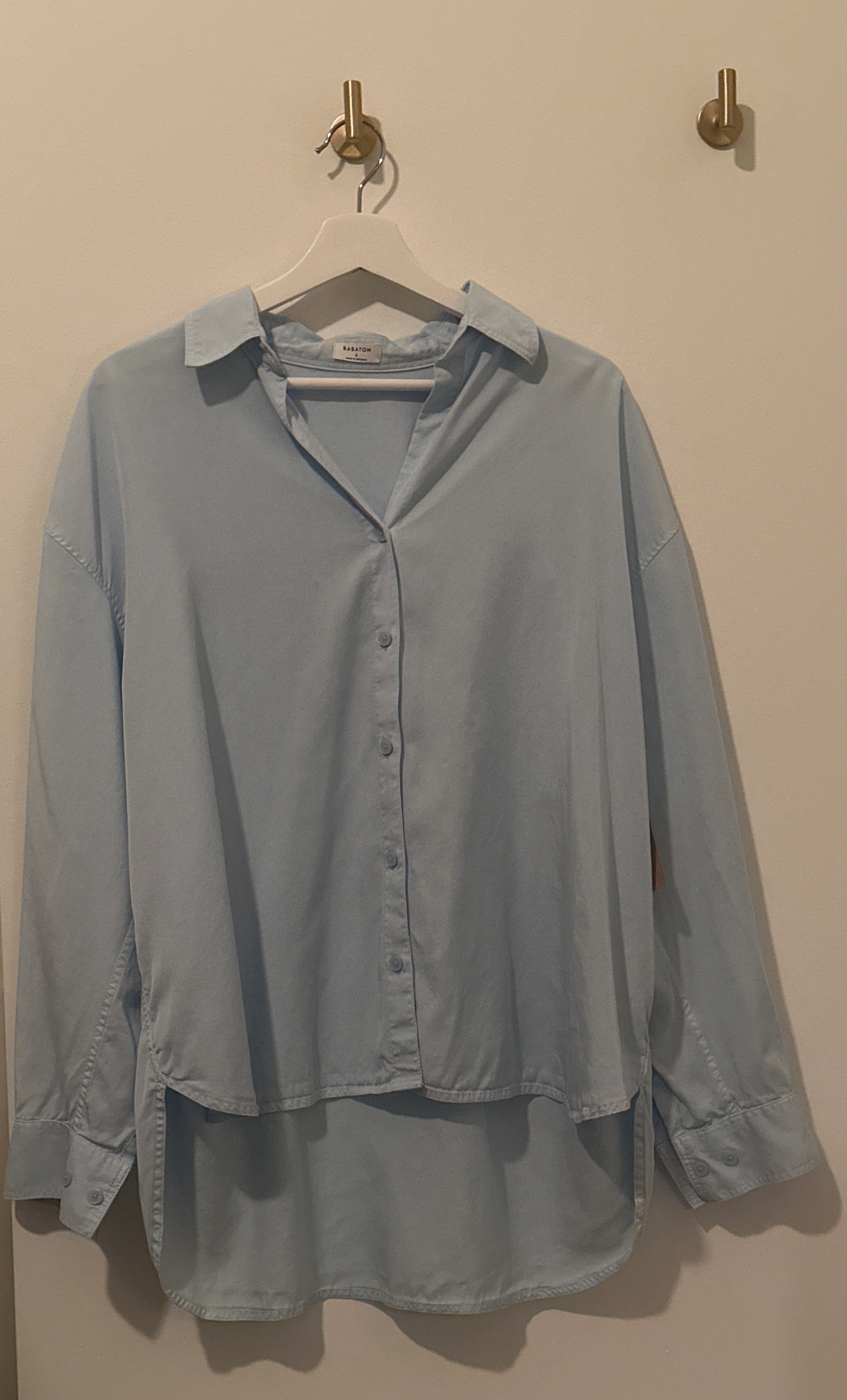 BABATON ‘Archive’ Long Sleeved Button-Up Shirt Tail Style