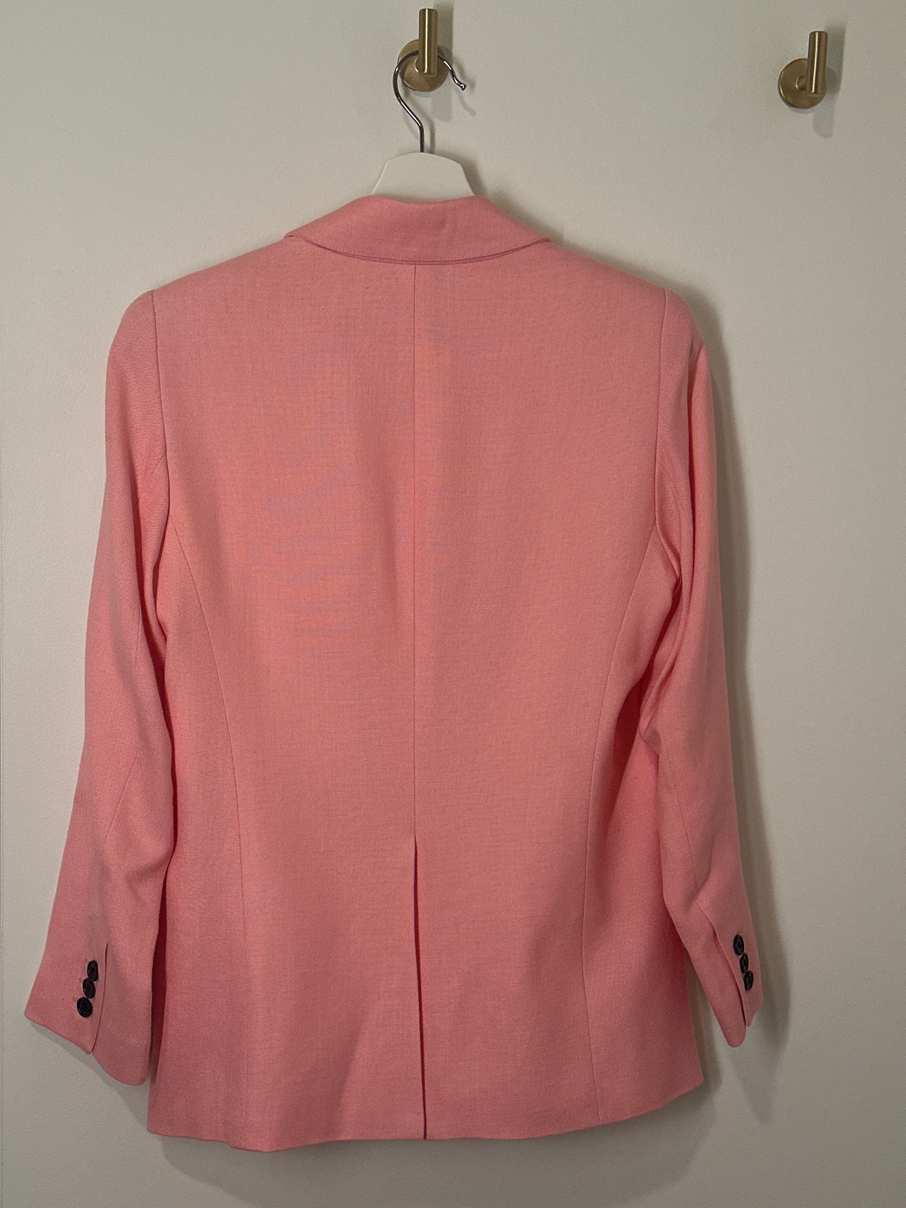 Smythe Single Breasted Coral Blazer