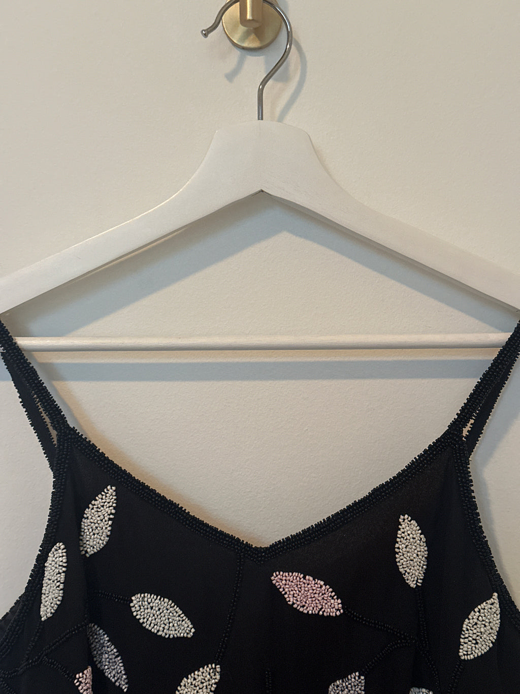 Fairweather Black Beaded Cocktail Dress