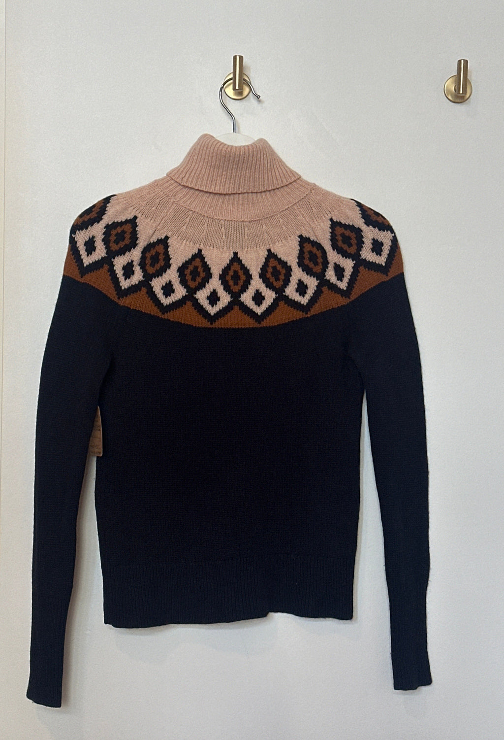 J.Crew Fair Isle Turtleneck Sweater – Size XXS
