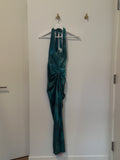 Micas Emerald Green Halter Dress