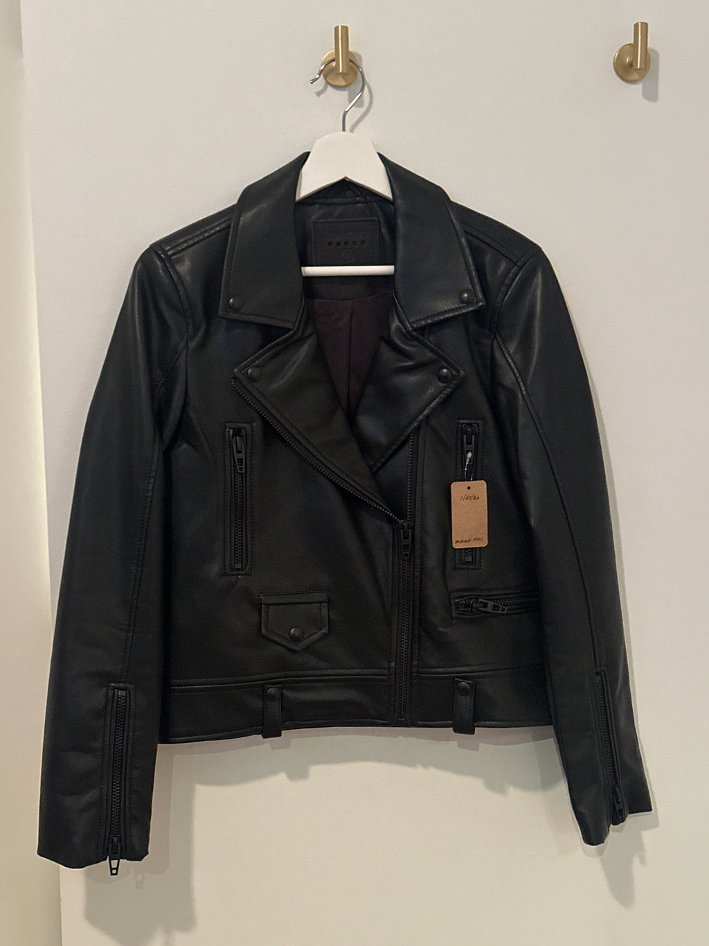 BLANKNYC Leather Biker Style Jacket