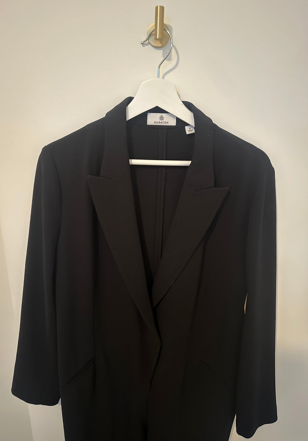 BABATON belted blazer jumpsuit Medium