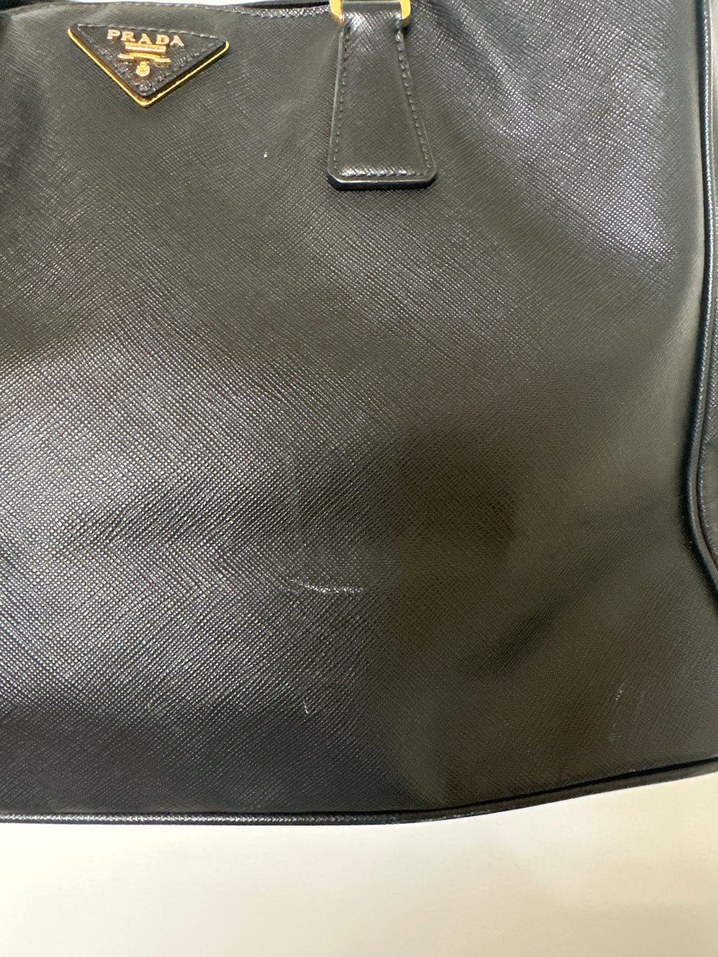 Prada Saffiano Leather Medium Tote Bag