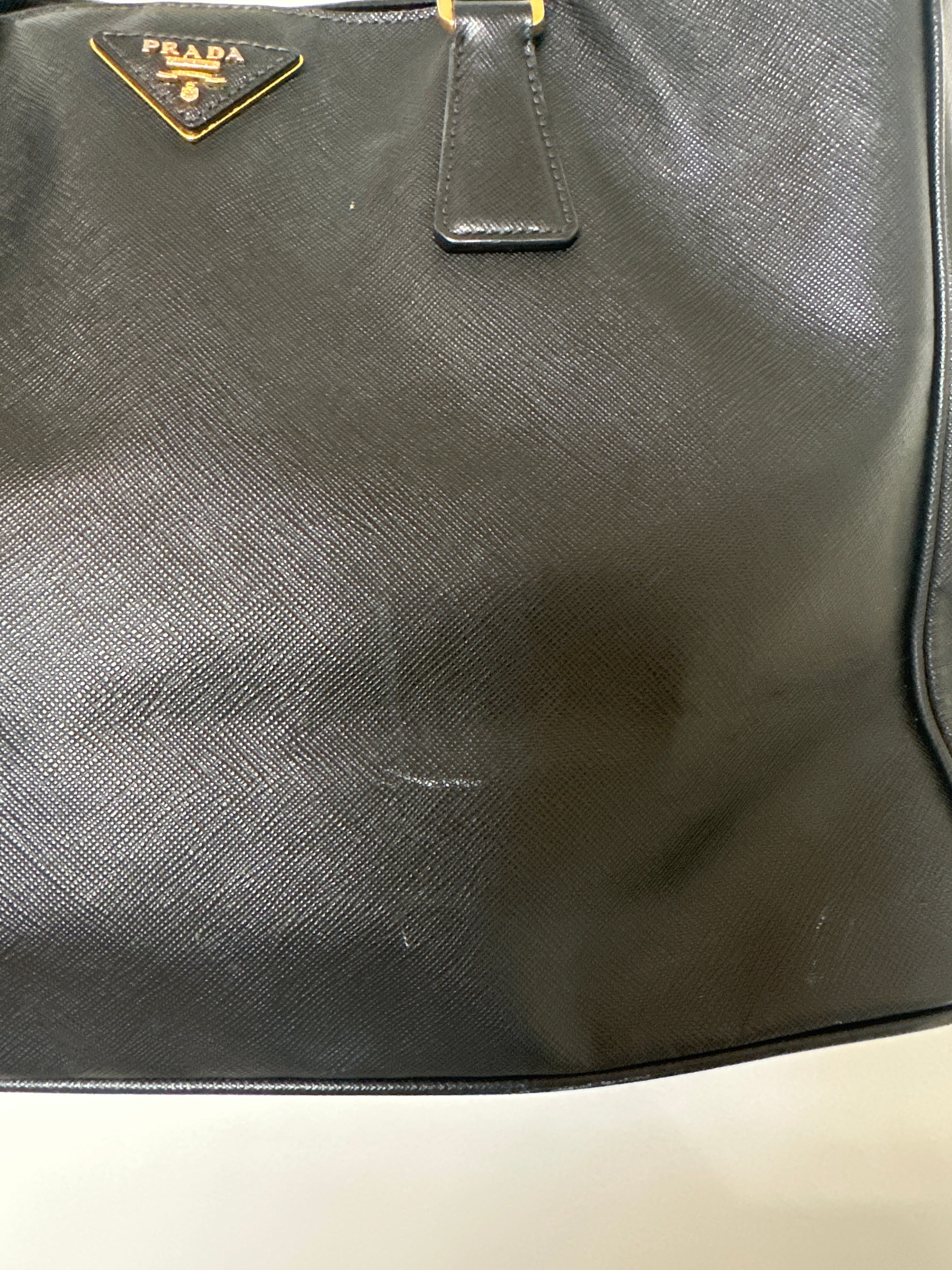 Prada Saffiano Leather Medium Tote Bag
