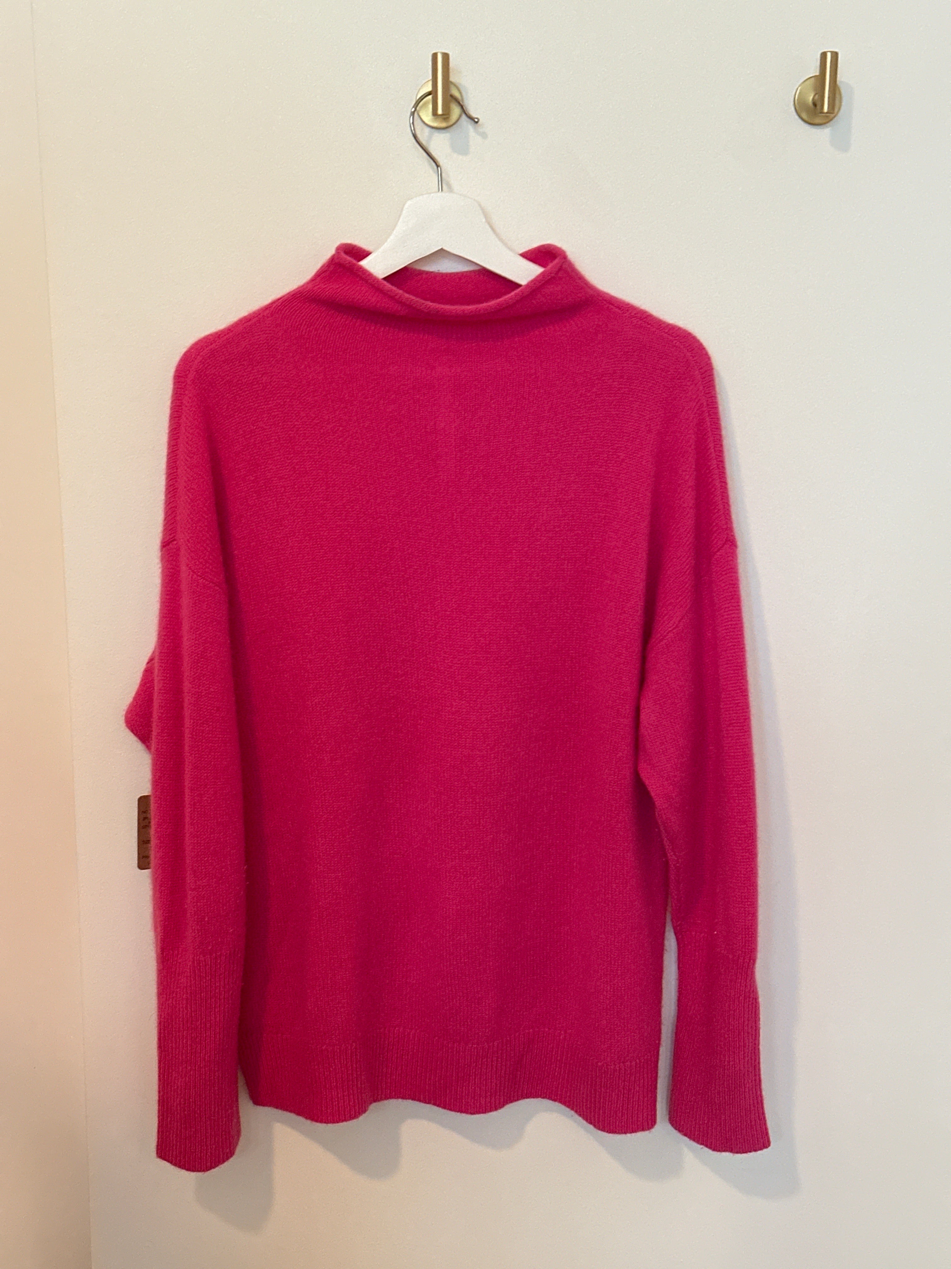 The Group BABATON Long Sleeved Fuchsia Cashmere Sweater Medium