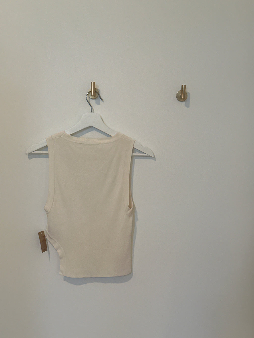 ZARA Asymmetrical Side Cut-Out Tank