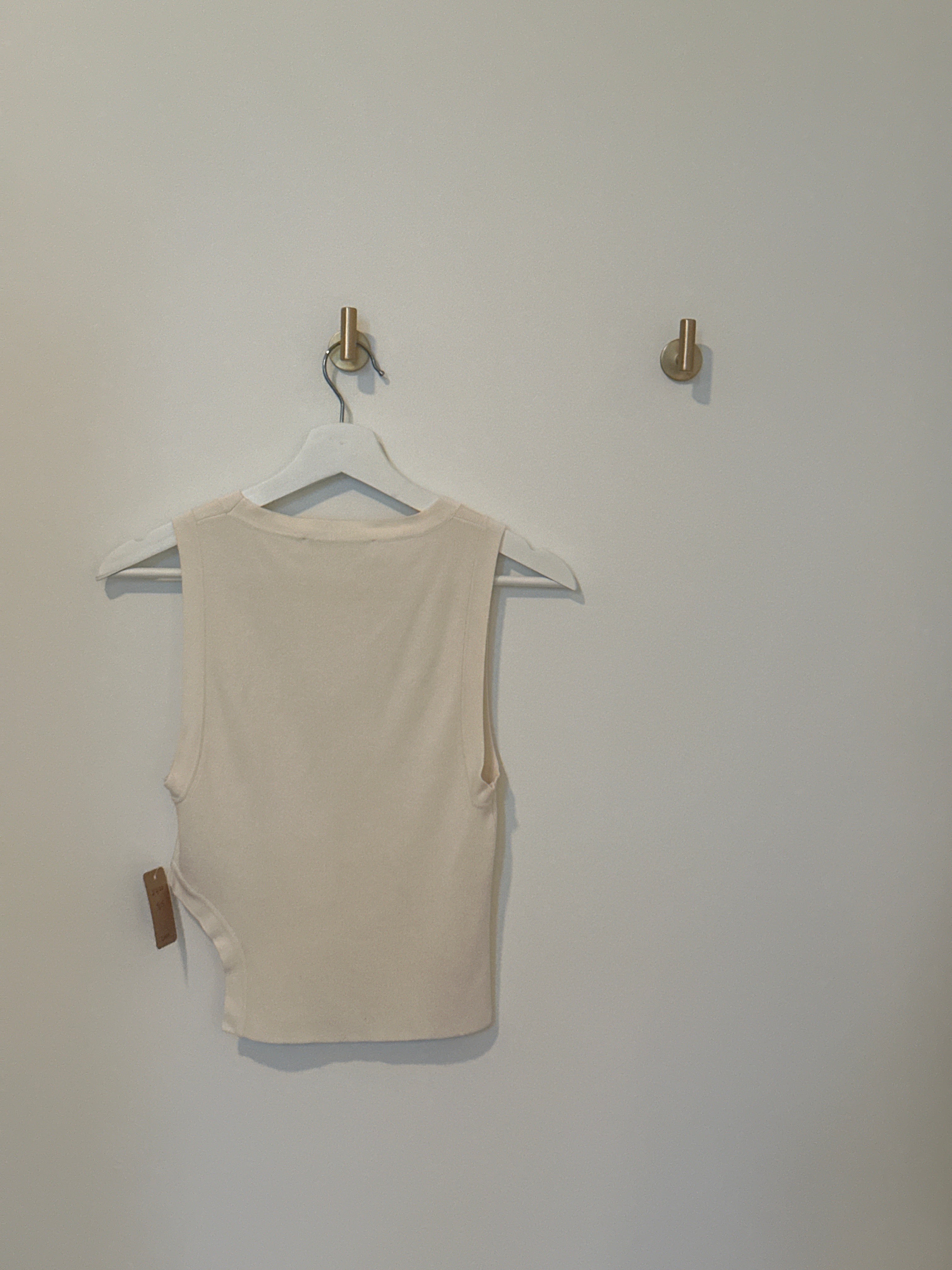 ZARA Asymmetrical Side Cut-Out Tank