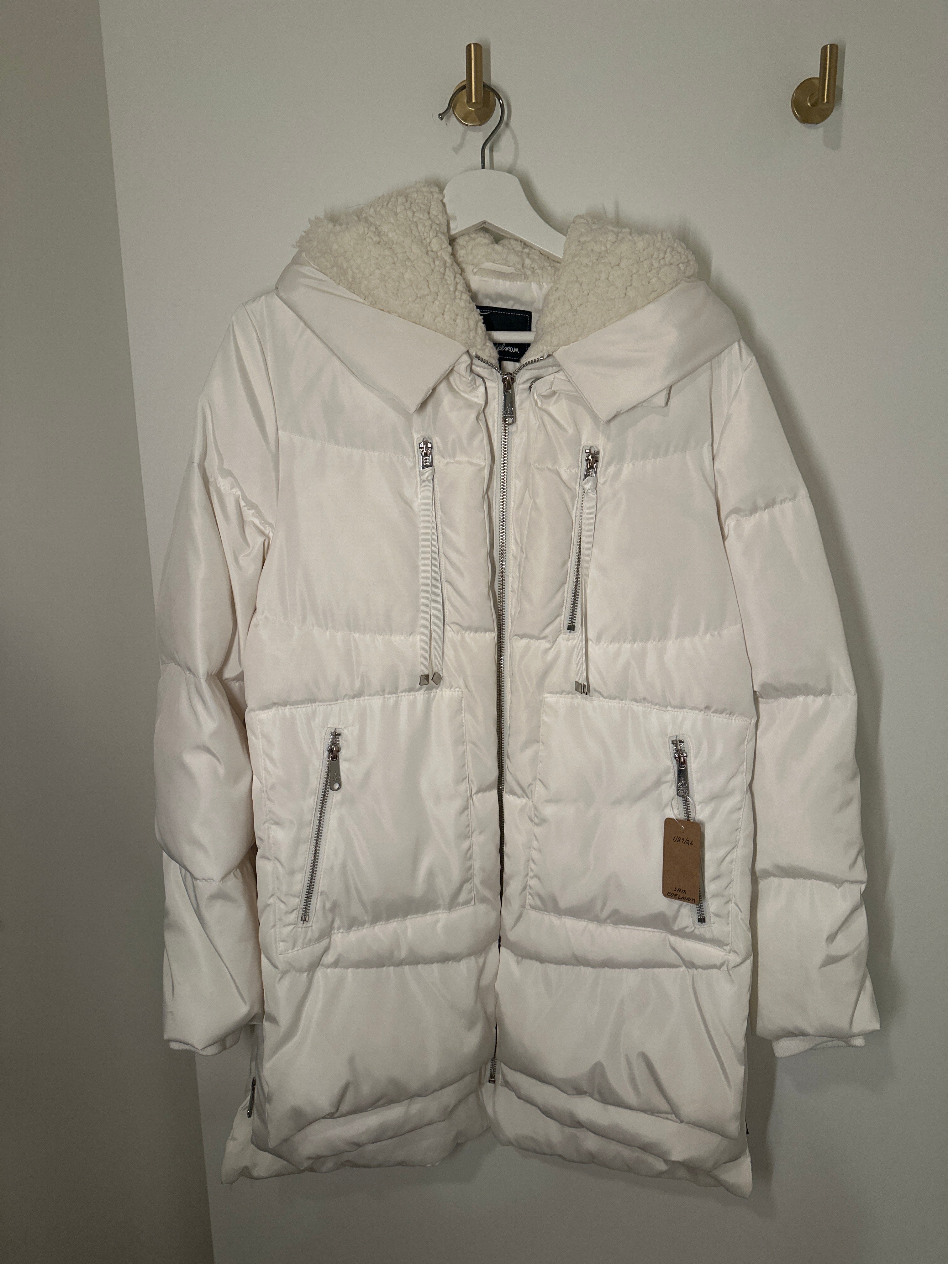 Off White Sam Edelman Puffer Jacket