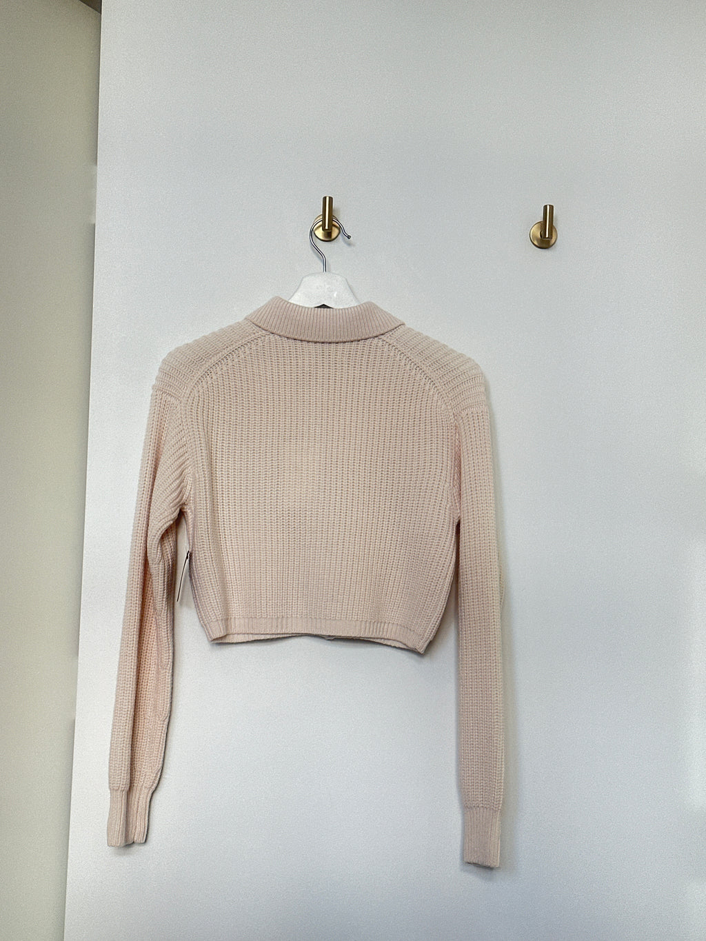 WILFRED "NEXT DOOR" POLO CARDI BUTTON UP SWEATER XS