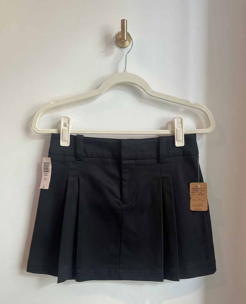 SUNDAY BEST Pleated Mini Skirt – Black Size 0 — BNWT