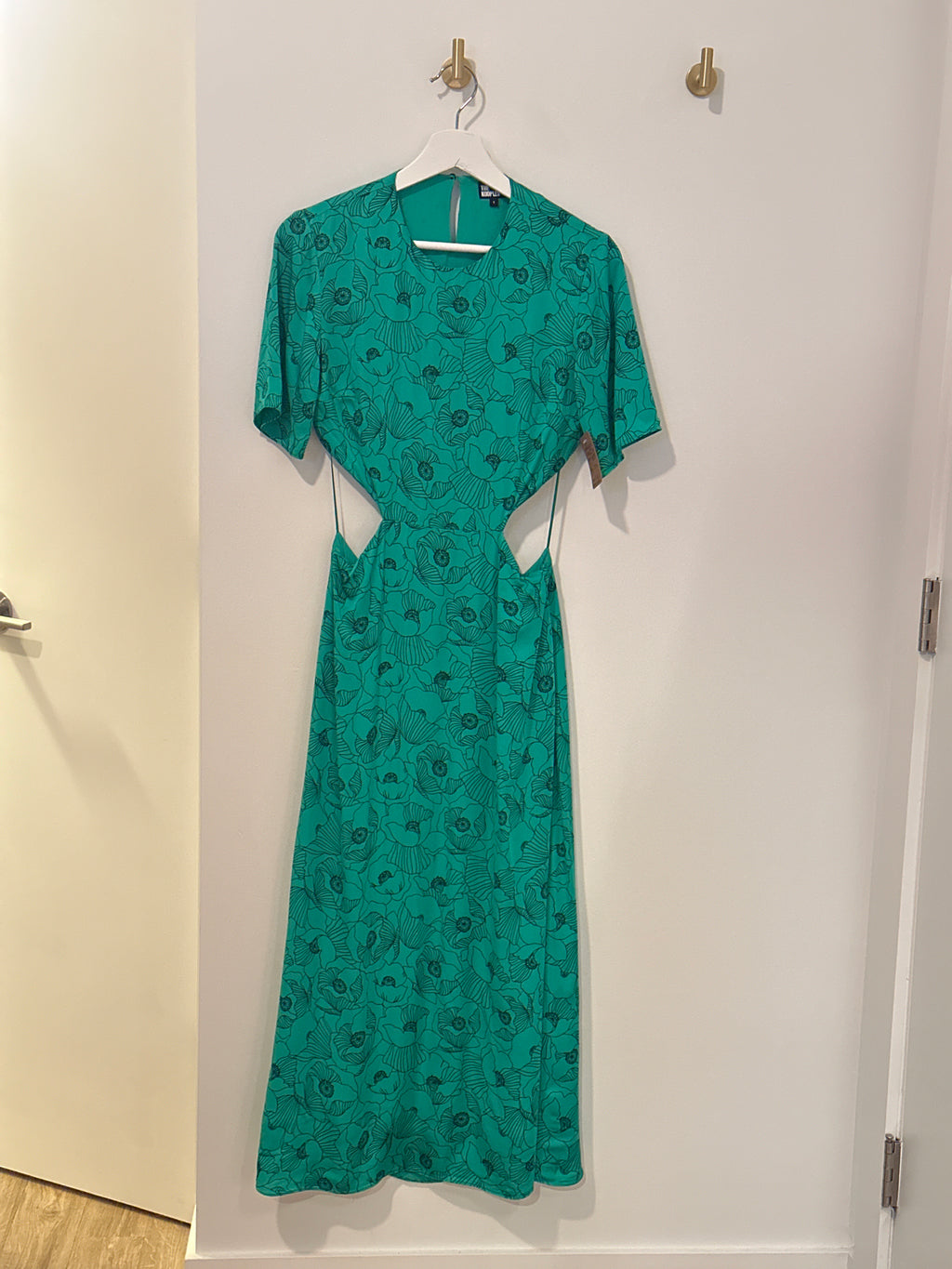 THE KOOPLES Cut Out Maxi Beach Dress Size 1