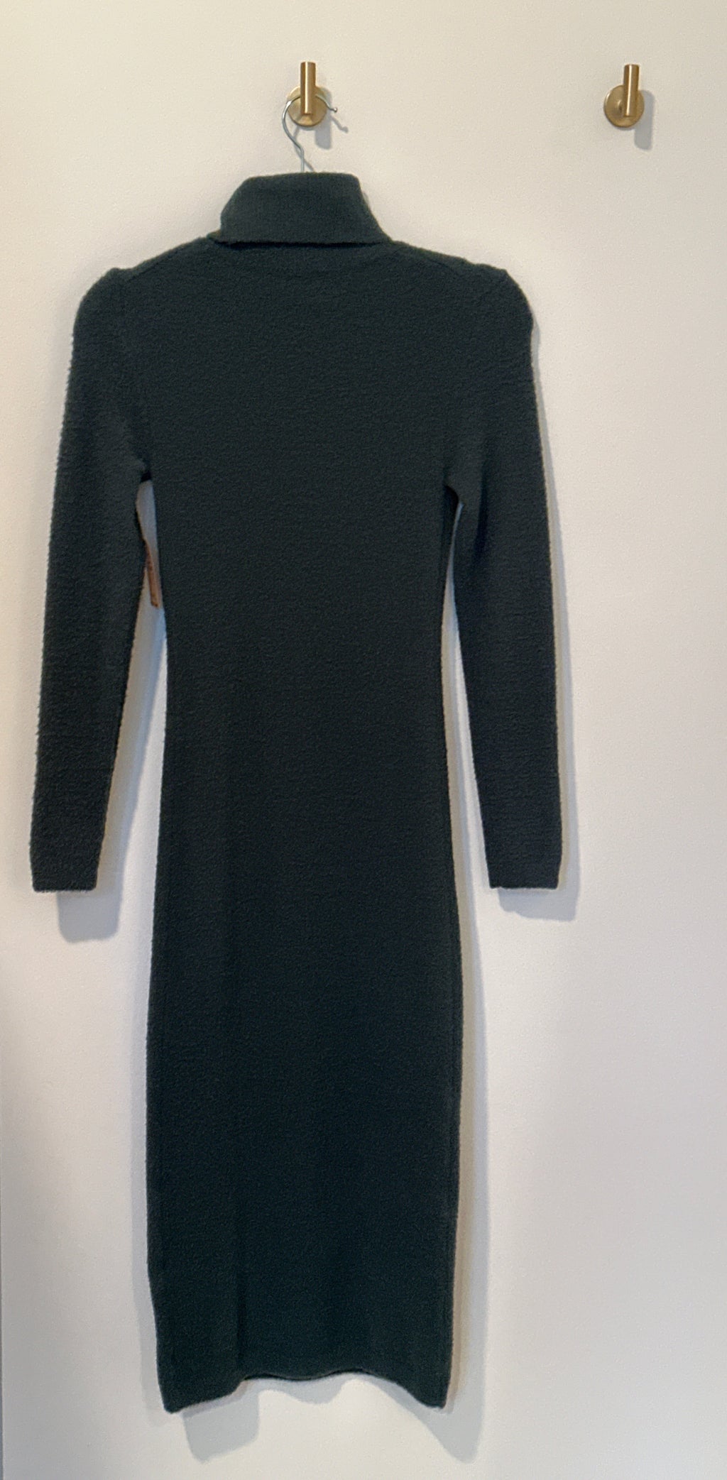 wilfred free Full Length Long Sleeved Turtle Neck Sweater Dress