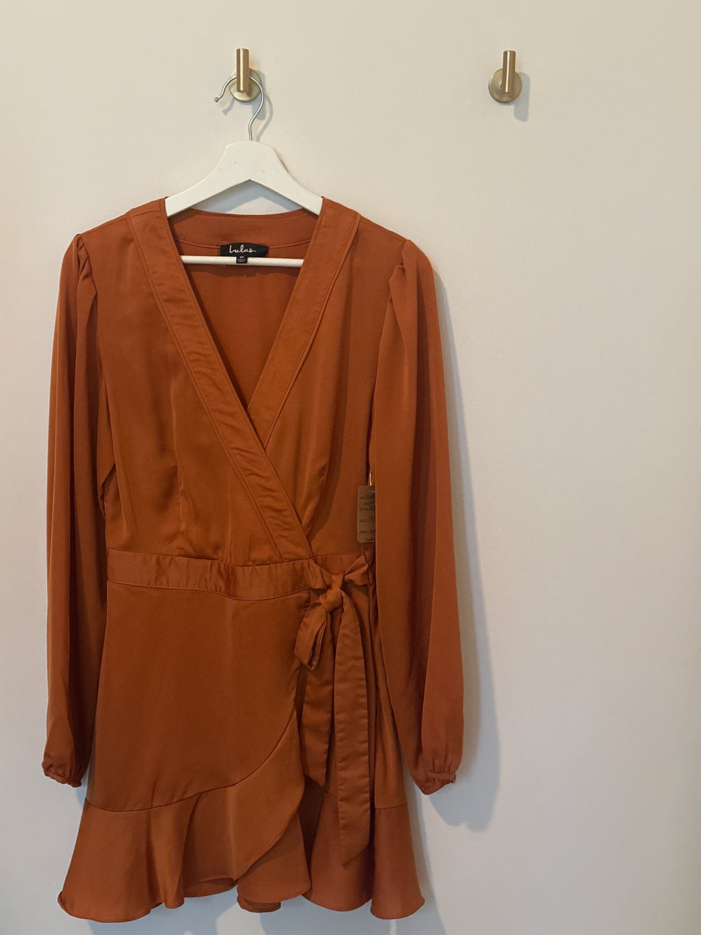 Lulus Faux Wrap Dress