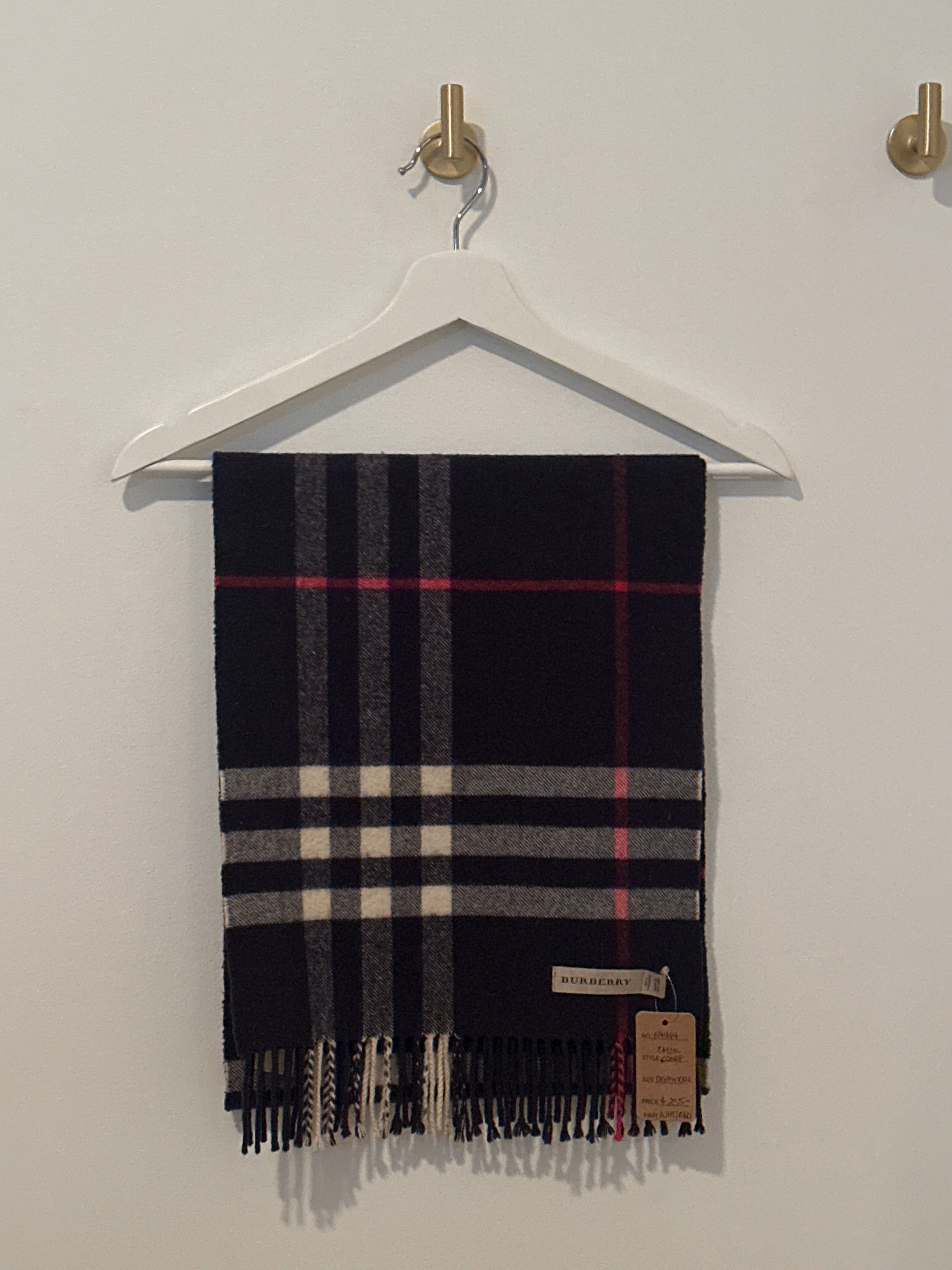 BURBERRY Cashmere Scarf