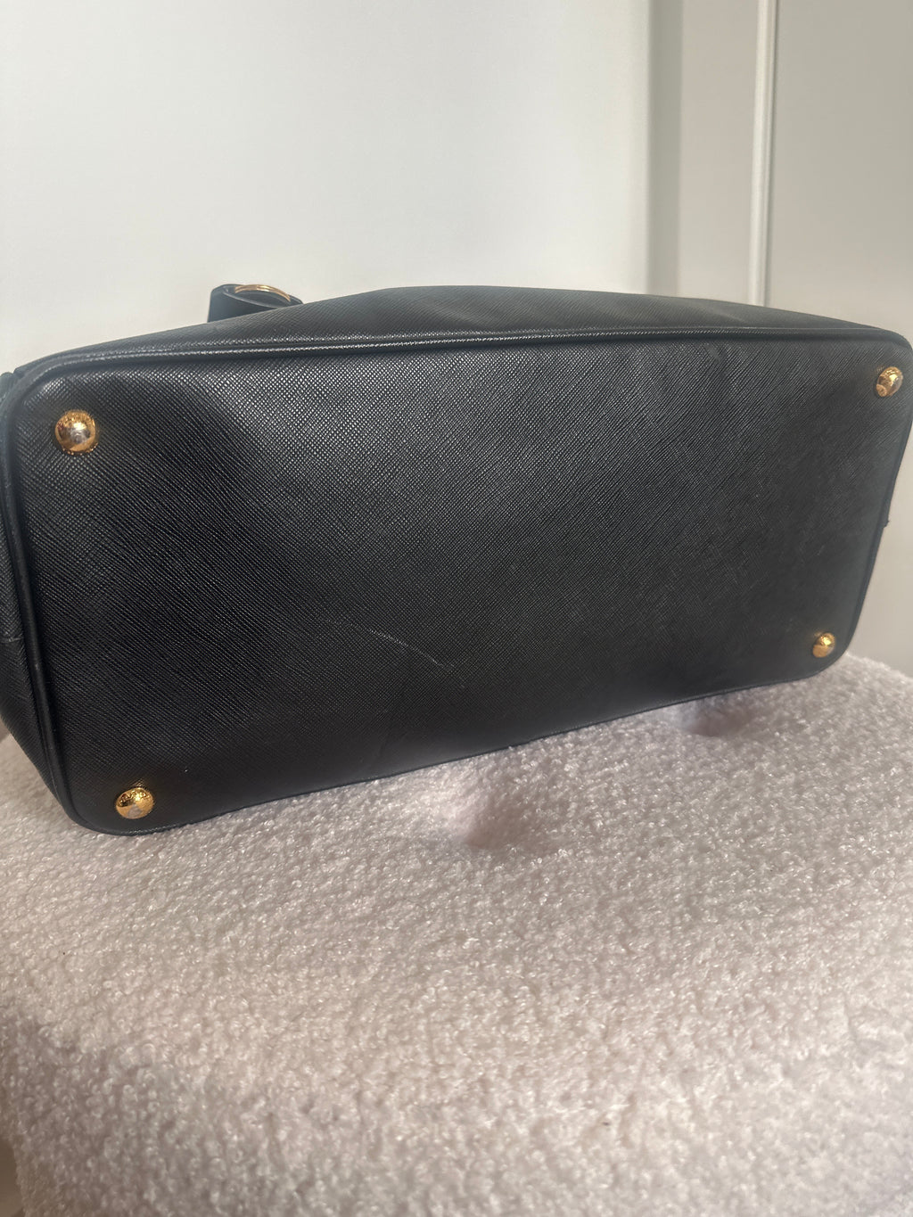 Prada Saffiano Leather Medium Tote Bag