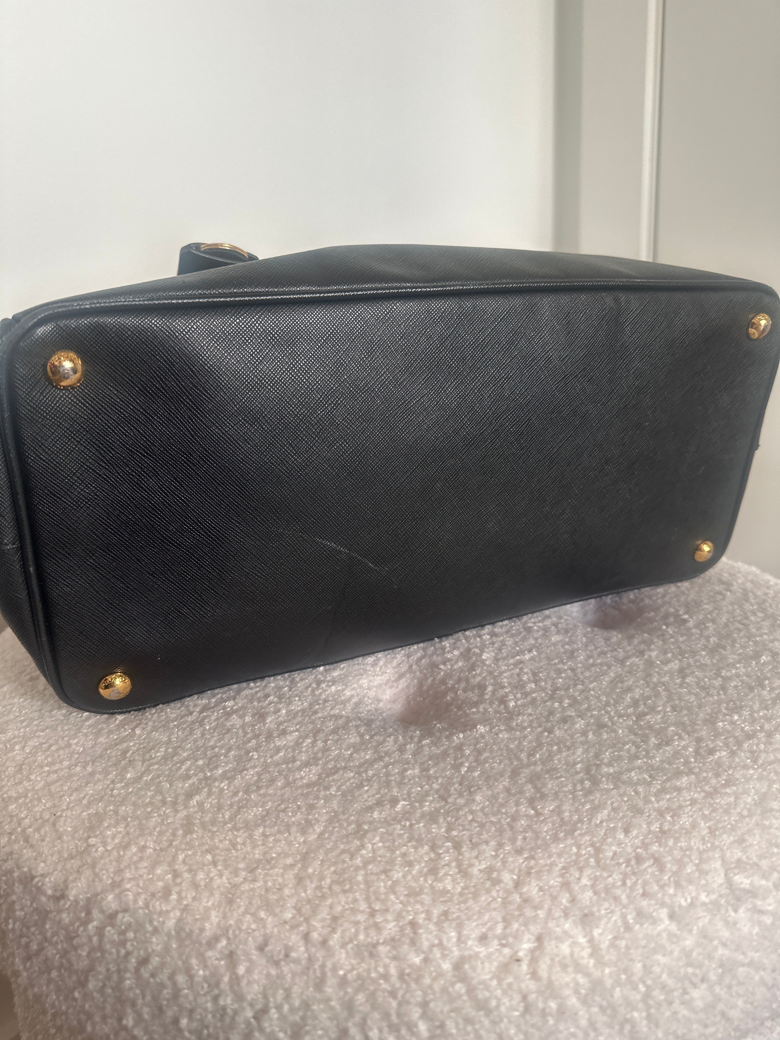 Prada Saffiano Leather Medium Tote Bag