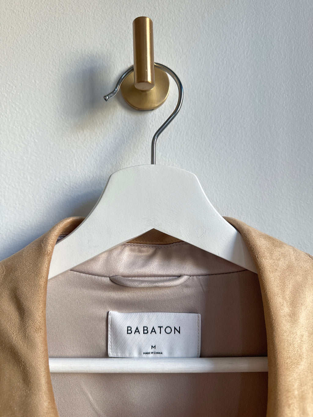Babaton “Malley” Micro Suede Blazer Vest – Size M (BNWT)