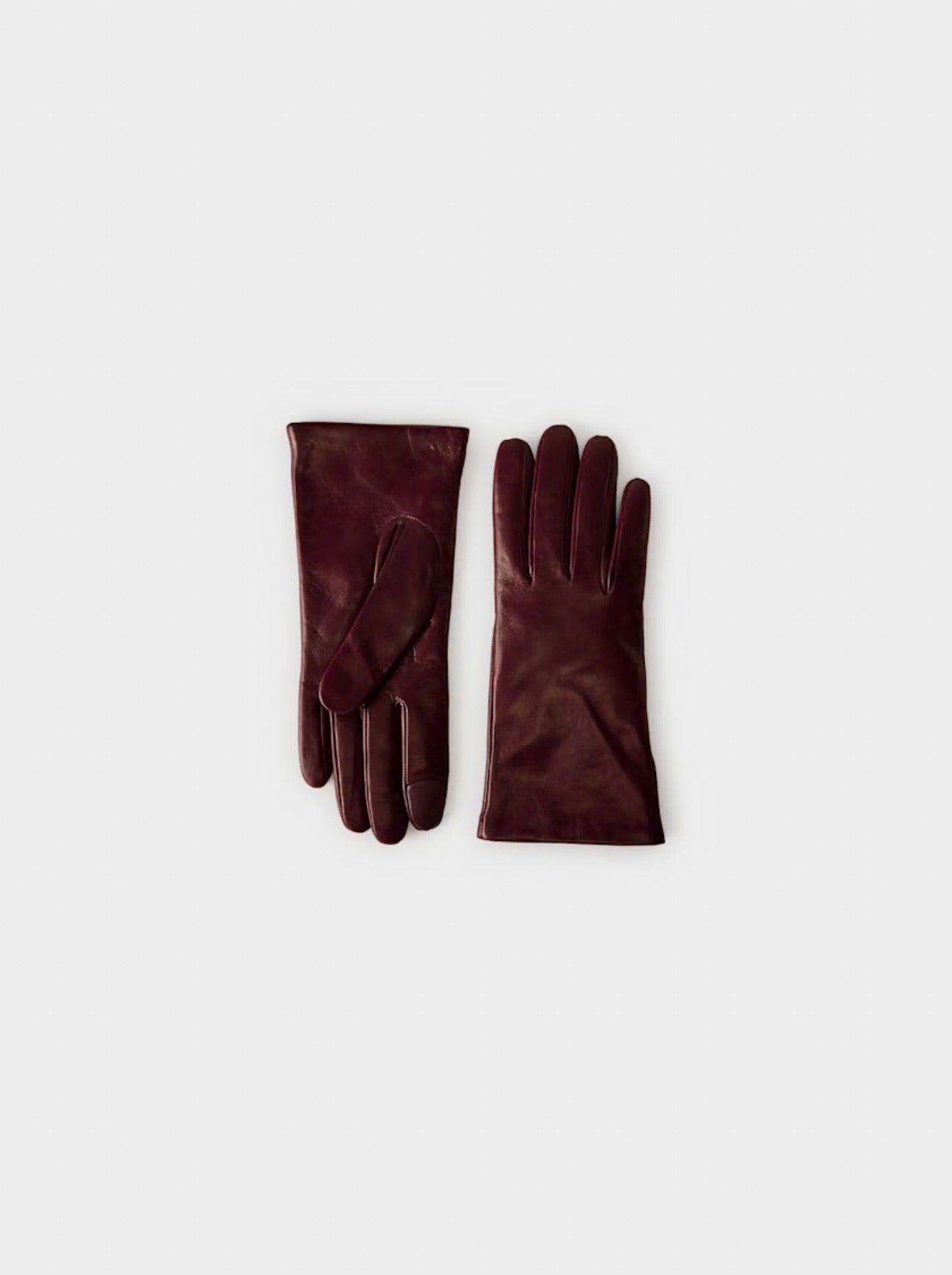 BABATON Leather Gloves | M/L | Sable Brown (BNWT)
