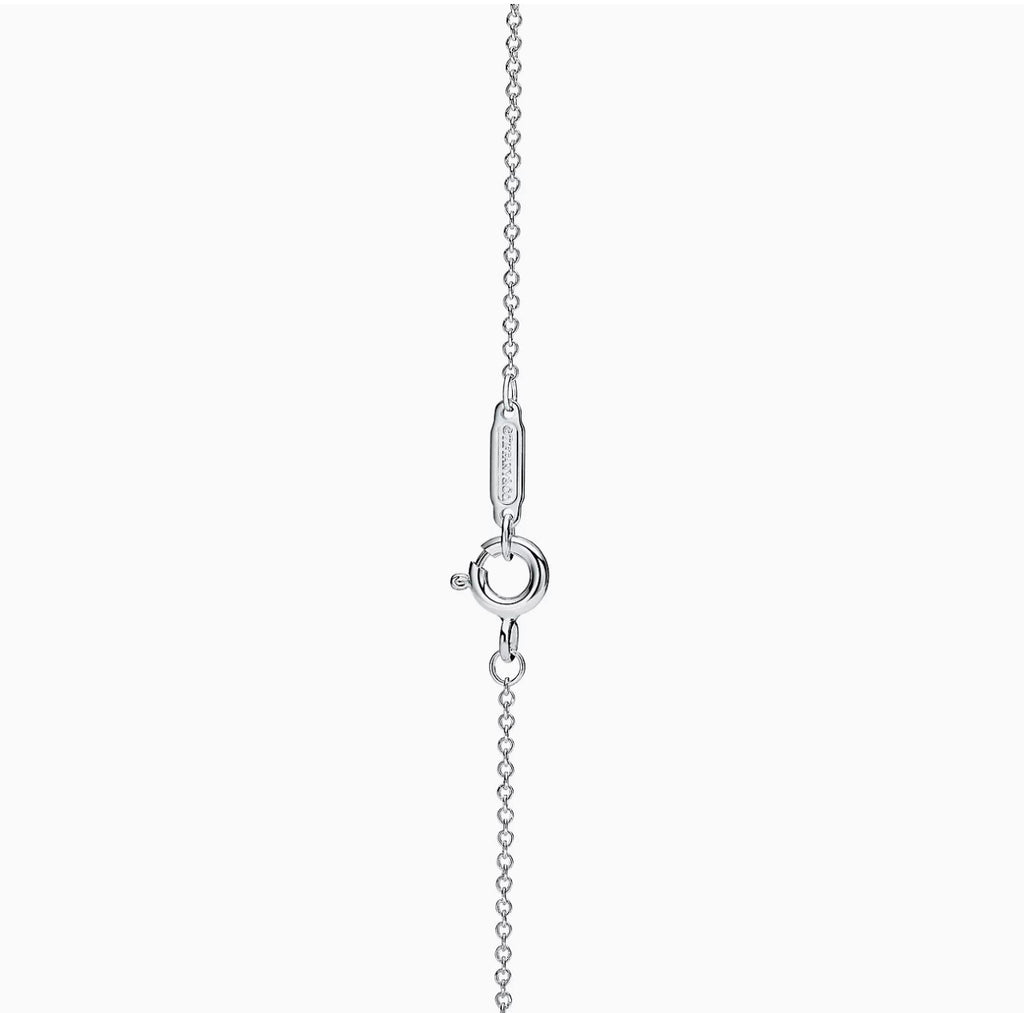 Tiffany & Co. Double Heart Tag Pendant in Silver, Mini